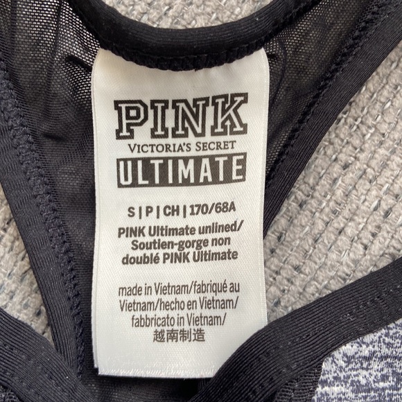 PINK by Victoria’s Secret ultimate unlined sports bra size small - Picture 2 of 4